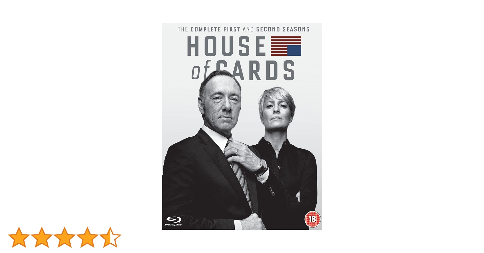 House of Cards - The Complete Season 1 and 2 [Blu-ray